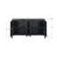 Console à quatre portes avec attrayante fleur pour la chambre à coucher Le buffet antique élégant manipule gracieusement le bureau-120258881