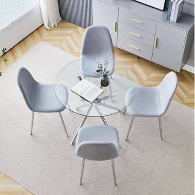 Beeching 4 - Person Dining Set