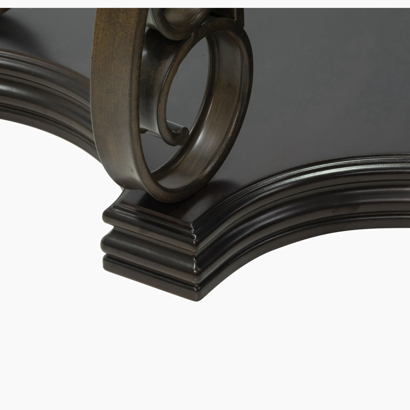 O'Connor 54'' Glass Top Console Table