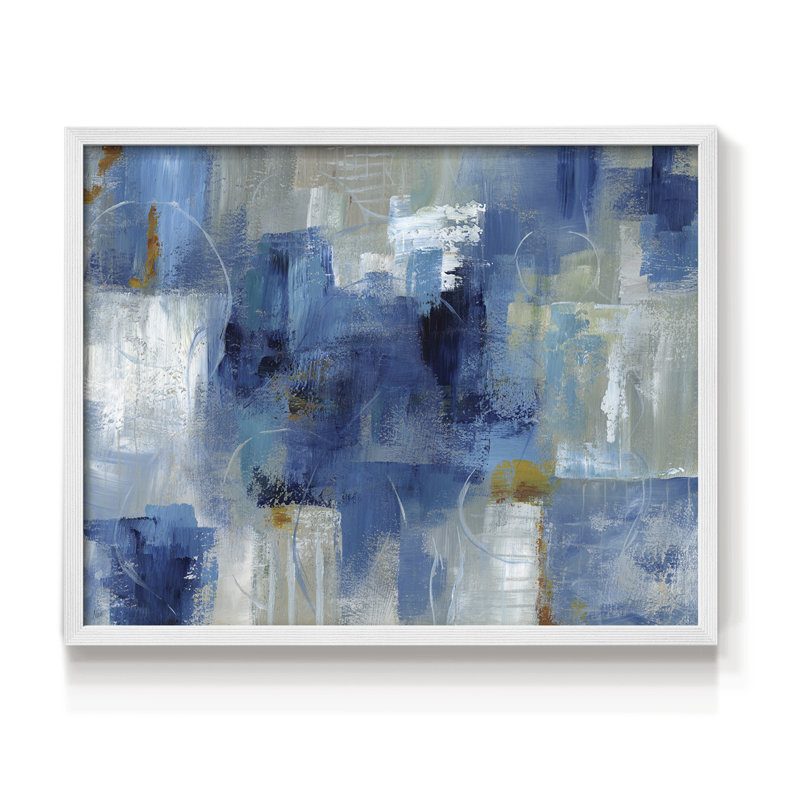 Blue Morning -Framed Print - Restickable