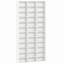 195cm H Media Shelves