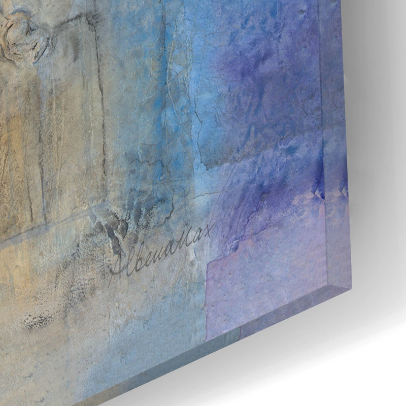  «Paris At Dusk 1» par Albena Hristova, art mural en verre acrylique, 12 po x 16 po, H 16 po x l 12 po x P 0,13 po