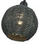 Mini-luminaire suspendu noir 1 lumière Albrechtice