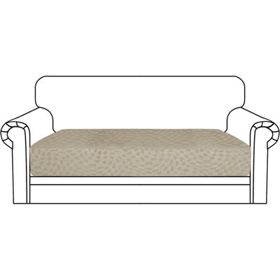 Ensemble de housse de coussin pour causeuse 1 paquet, housses de coussin pour causeuse individuelle 2024 Fashion, housse de canapé modulaire en L lavable douce et durable, protecteur pour animaux de compagnie (1PC)