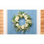 Couronne de pivoines et de roses artificielles blanches et vertes - 24 pouces