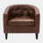 Dark Brown Faux Leather is out of stock selected