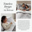 Ensemble de housse de couette réversible en microfibre à motif de botanique feuille Vilano Choice-135151741-135151742