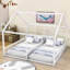 Lits plateforme simple avec lattes Pevely-685282858