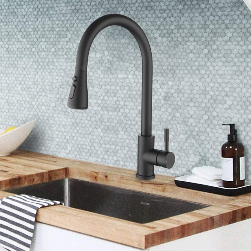 Naiyafly Pull Out Touchless Kitchen Faucet