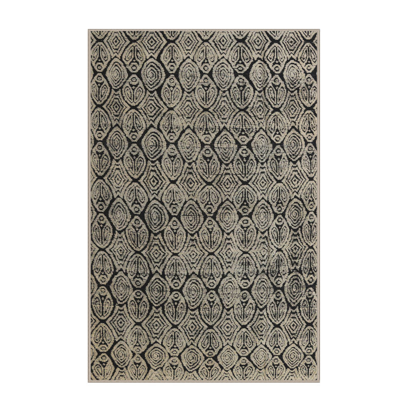 Tapis abstrait moderne 5209, Rectangle 3 pi x 5 pi