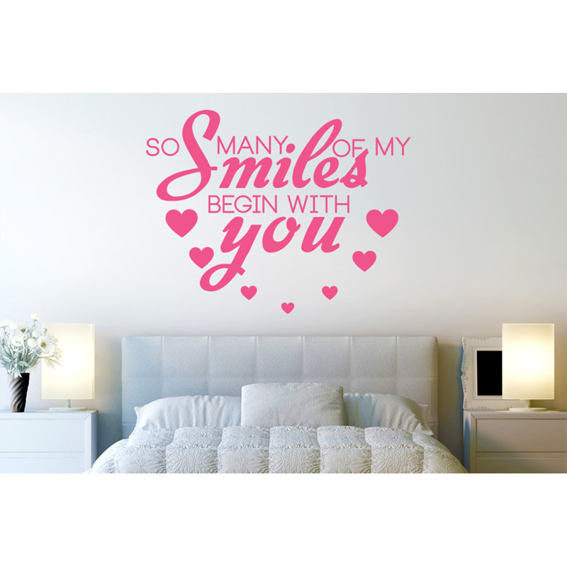 Wall Decal, Pink, Large