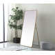 Sabine Metal Rounded Rectangle Floor Mirror