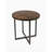 Brown Round End Table