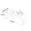 Simple and modern style desk-129331325