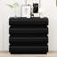 Armoire de chambre à coucher 8, noir - Vaste espace pour organiser des articles Commode moderne avec 8 tiroirs Capacité de poids raisonnable pour une utilisation quotidienne-1165950038