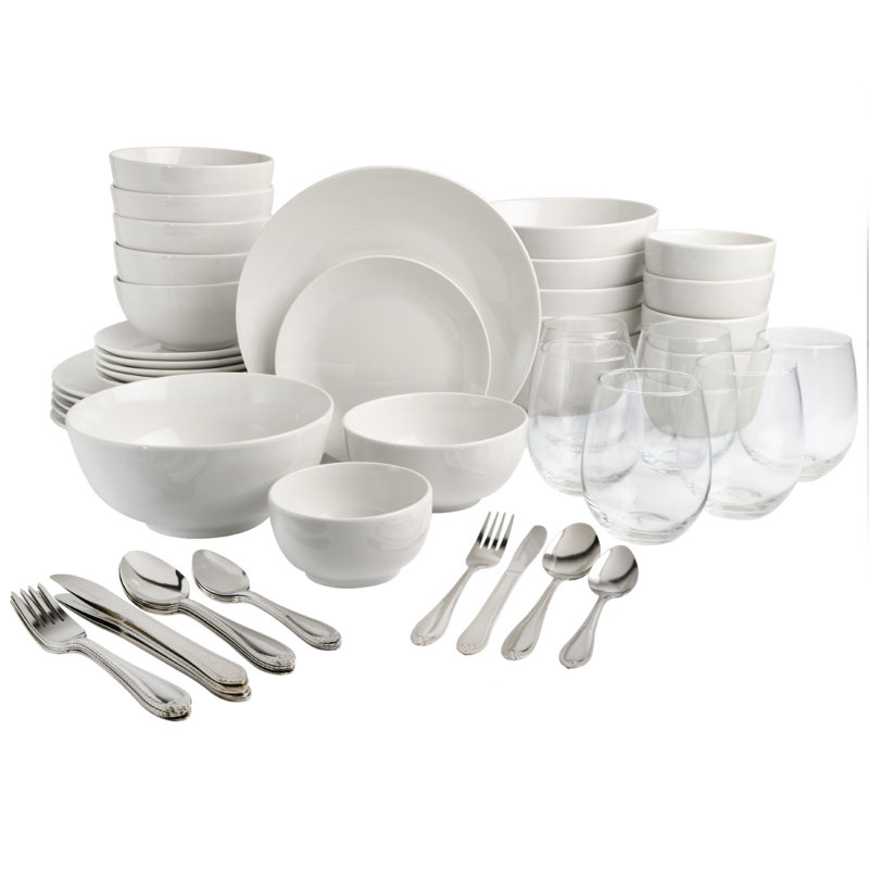 Ensemble de vaisselle pour 6 personnes Gibson Home All U Need