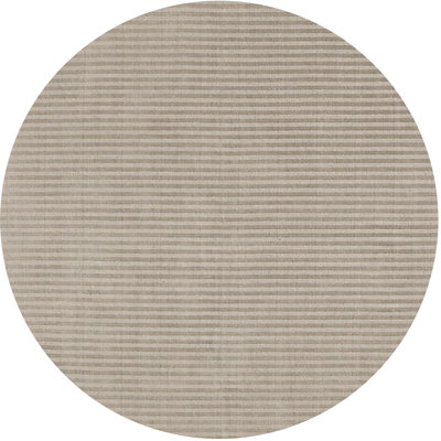 Tapis rayé beige Ellenton
