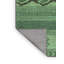 Tapis turquoise lavable à la machine Abstract 4845-972022531