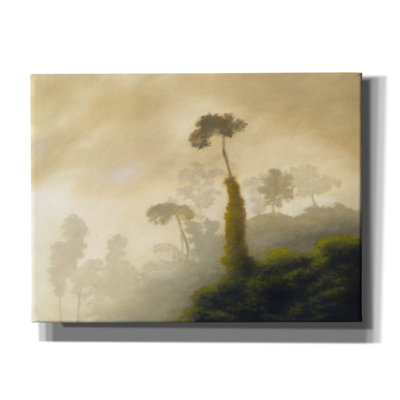 «Fog» par Rick Monzon, art mural sur toile, 24 po x 20 po