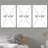 Luxury Abstract Polygonal Background 3D Effect Rendering Canvas 3 Pieces Print-56497834