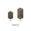 Lex LED Outdoor Flush Mount-465675751-465675748