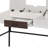 Verster Black Finish Writing Desk W/USB-2101758353