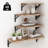 Floating Shelves For Wall Different Sizes Farmhouse Wall Shelf For Bedroom, Bathroom Storage, Living Room And Kitchen Decor(Set Of 4)