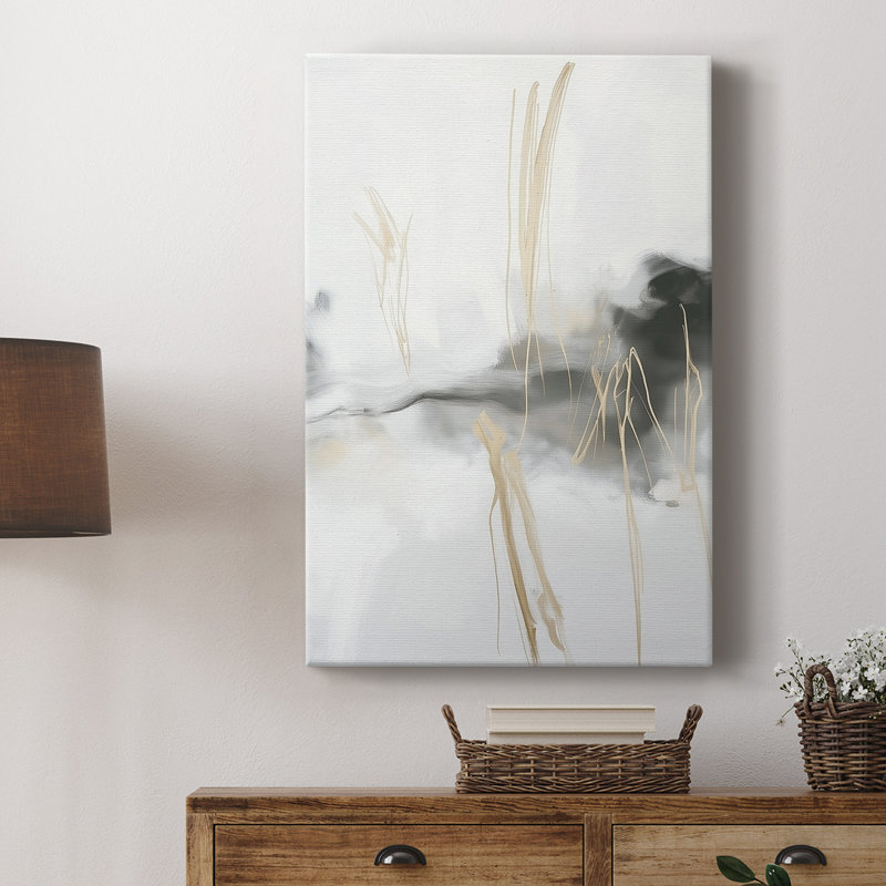Série ABSTRACT DCCCLxx - Cavas de galerie sur mesure, H 27 po x l 18 po