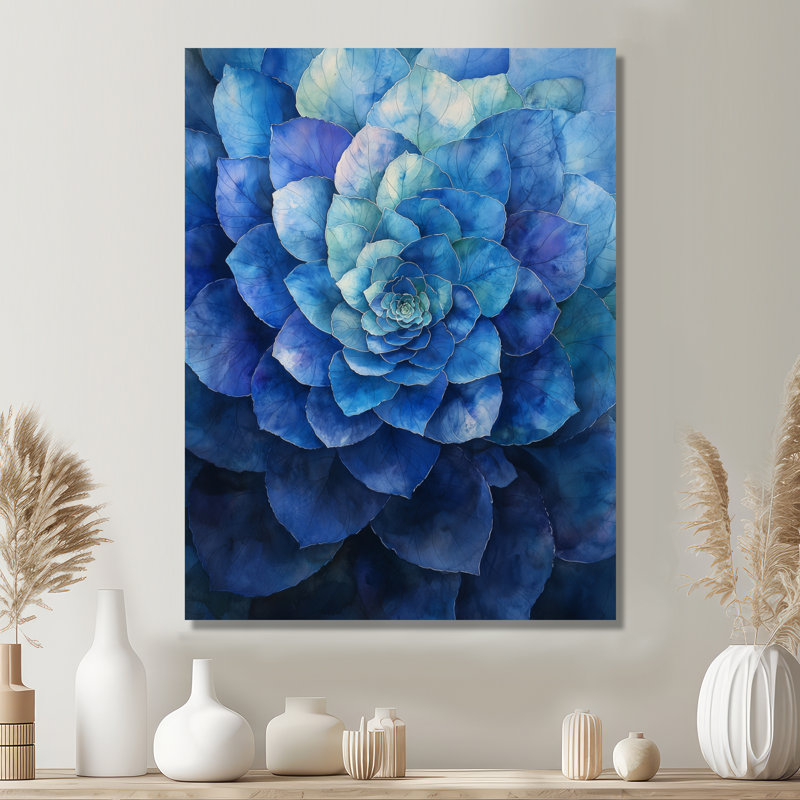 Rodgers - Floral Wall Art, H 40 po x l 30 po, Toile tendue, Ne s’applique pas