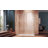 60" W X 36" D X 76" H Sliding Frameless Shower Enclosure With 3/8 Clear Glass-125928401-126249047
