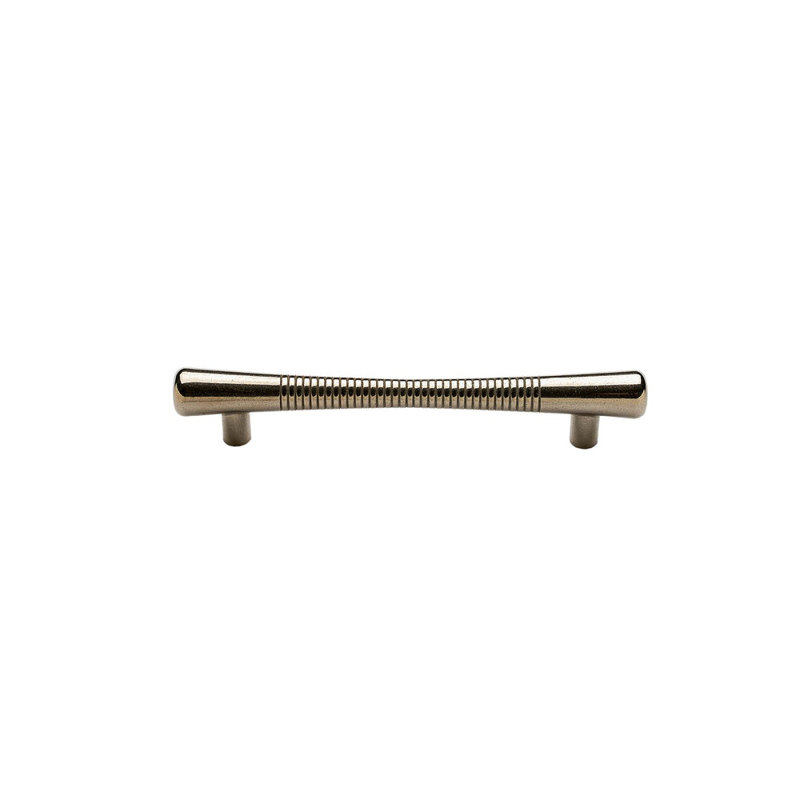 Grooved Bar / Handle Pull, White Bronze Light