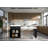 3 Piece Kitchen Bar Table Set Kitchen Island Set With 2 Stools, Island Table Set With Seating, Storage Cabinet, Drawers