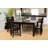 Arnisa Mahogany Solid Wood Dining Table-837778073