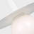 Brickell 1 - Light Matte White Geometric Pendant