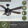 Gil 54'' Ceiling Fan with Light Kit