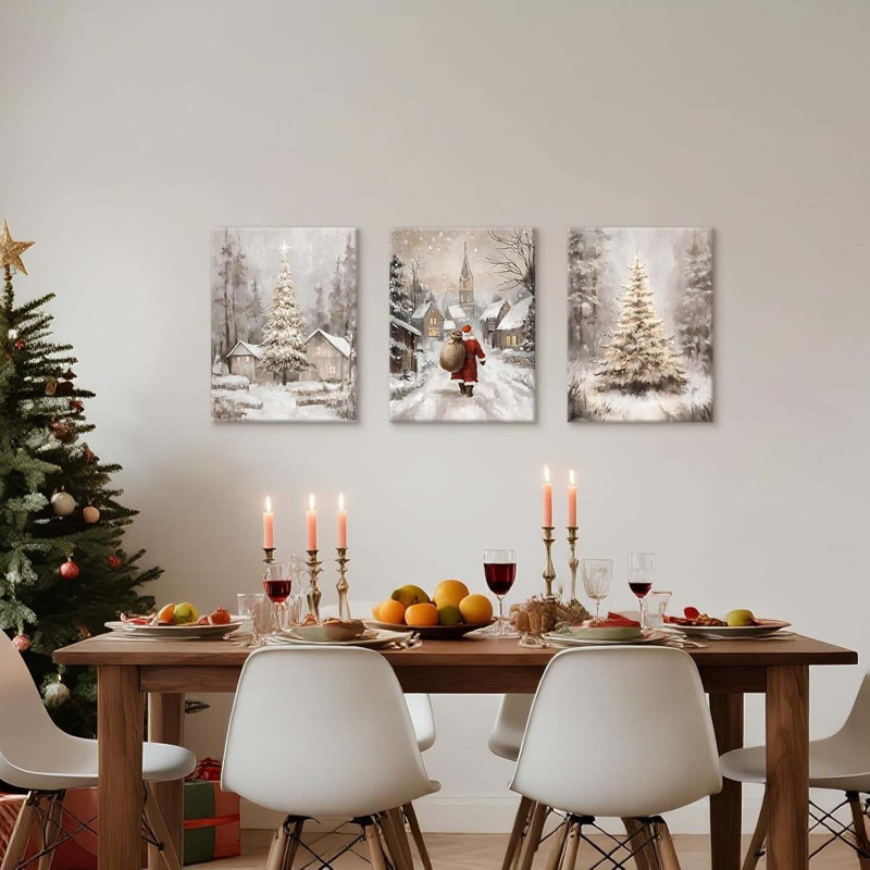 3 Piece Wrapped Canvas Print