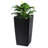 30 in Tall  Set of 2. Outdoor＆Indoor Black  Pots. High Front Porch  Pots With Drainage Holes＆Water Level  Movable Wheels ＆Inner . Automatic Watering-900989669