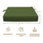 Coussin de siège d'extérieur carré Meridian-1667202281-1667202269