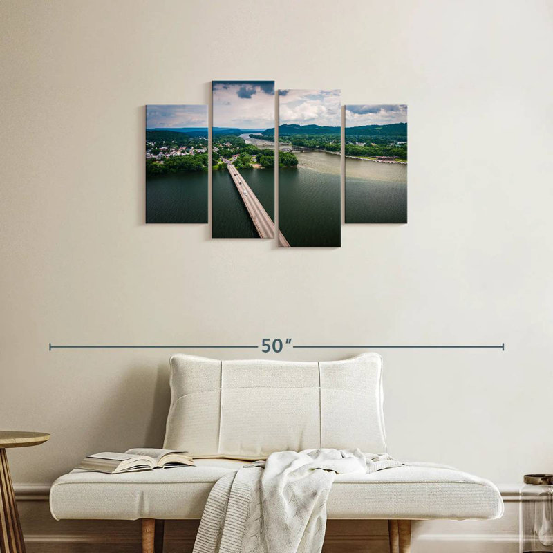 Alvord Susquehanna River Bridge, 22" H x 36" W