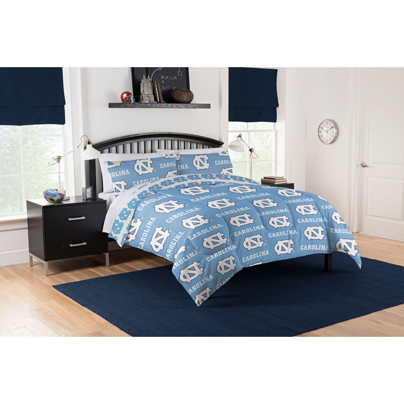 NCAA Rotary Bed In A Bag Set, Twin XL Comforter + 3 Additional Pieces
