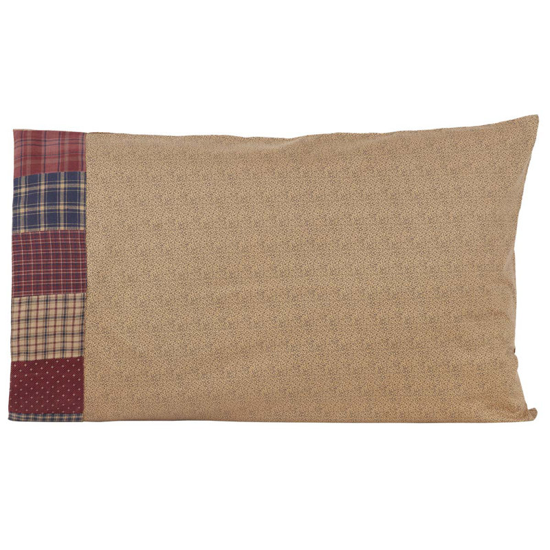 Taie d'oreiller 100% coton Millsboro, Standard