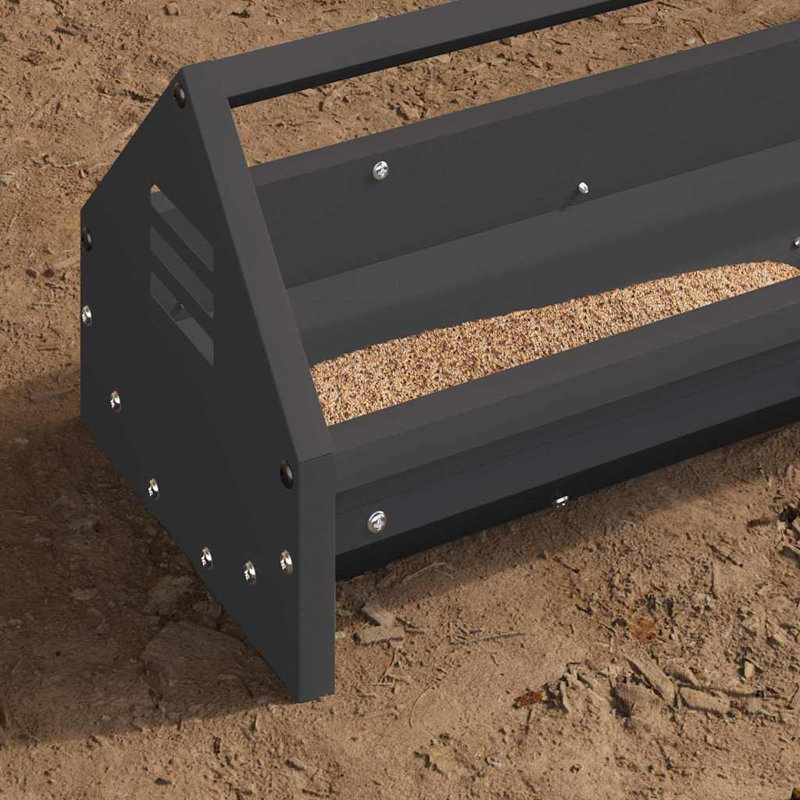 Cold-Rolled Steel Feeder, Black