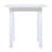 Accent Side Table, Weather-Resistant Rectangular End Table