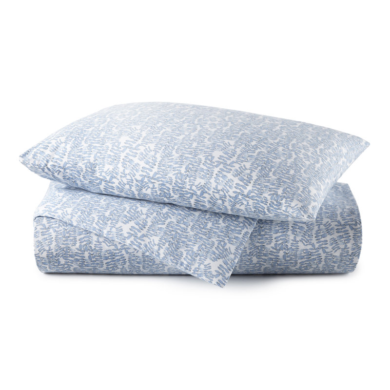 Housse de couette simple Fern, En jean, Housse de couette pour grand lit