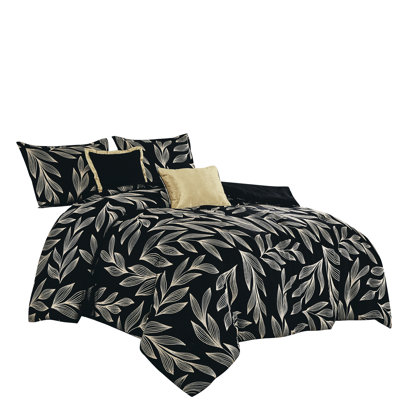 Nehara Luxury 5 Piece Comforter Set