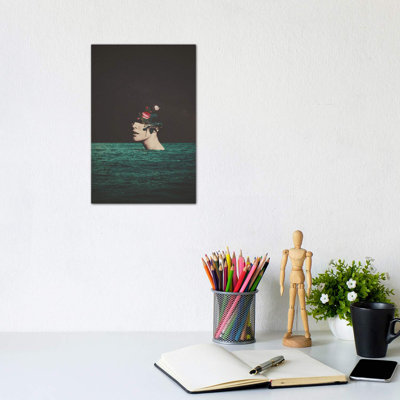 4AM by Frank Moth - Wrapped Canvas Print