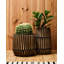 Jitu Wood Table Vase