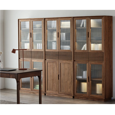 Bibliothèque sur pied de style moderne