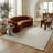 Rug Branch Nivara 7' x 10' (6'7" x 9'6") Beige/Cream Boho Indoor Area Rug, Comtemporary, Medium Pile, Stain-Resistant Carpet - Living Room, Bedroom, Dining Room, and Kitchen-2046644004