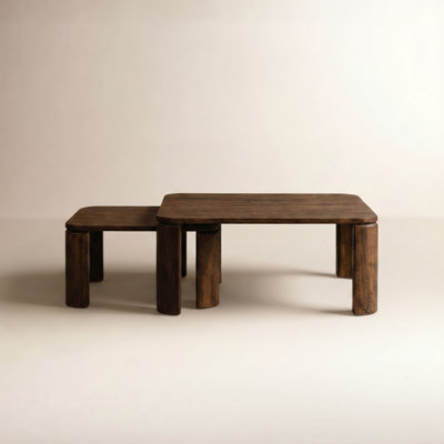 Idanell Nesting Coffee Table Deep Brown